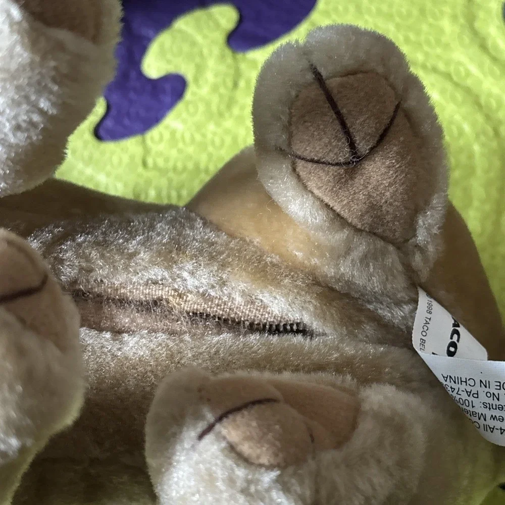 Vintage 1998 Taco Bell Chihuahua Plush Dog 